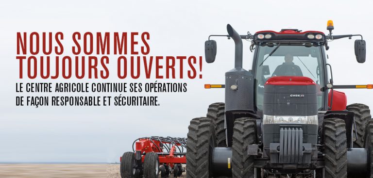 Nous sommes toujours ouverts! / We are open!