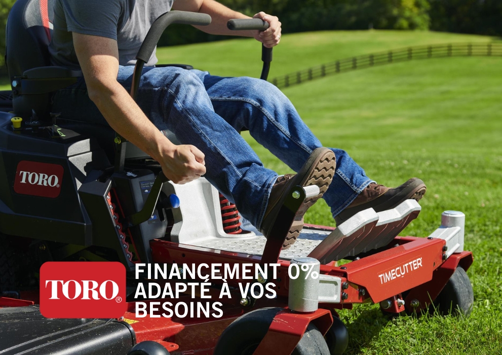 PROMOTION TORO | FINANCEMENT 0%